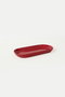 Hermia ST080202F506A000000MAKYK00 Juego de Fuentes de Cerámica de 26 cm, Rojo